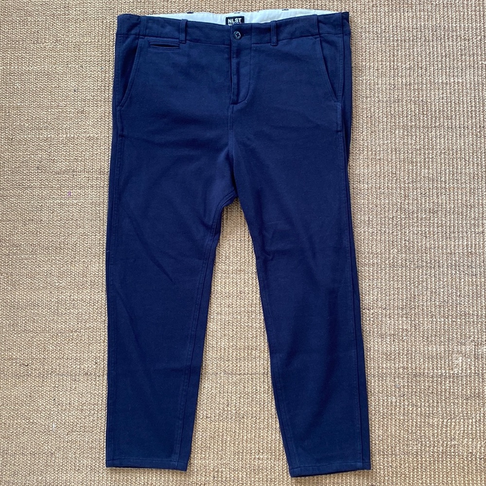 NLST Navy Knit Pants